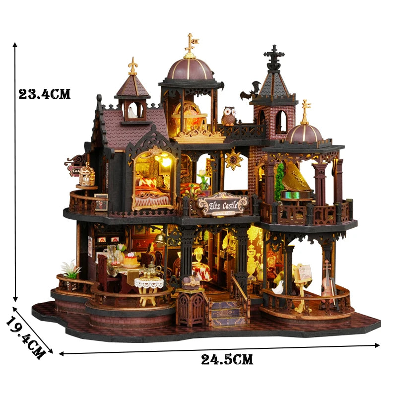 Edinburgh Castle DIY Miniature House