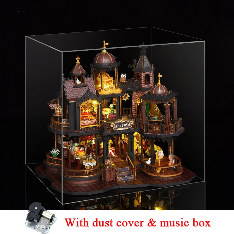 Edinburgh Castle DIY Miniature House