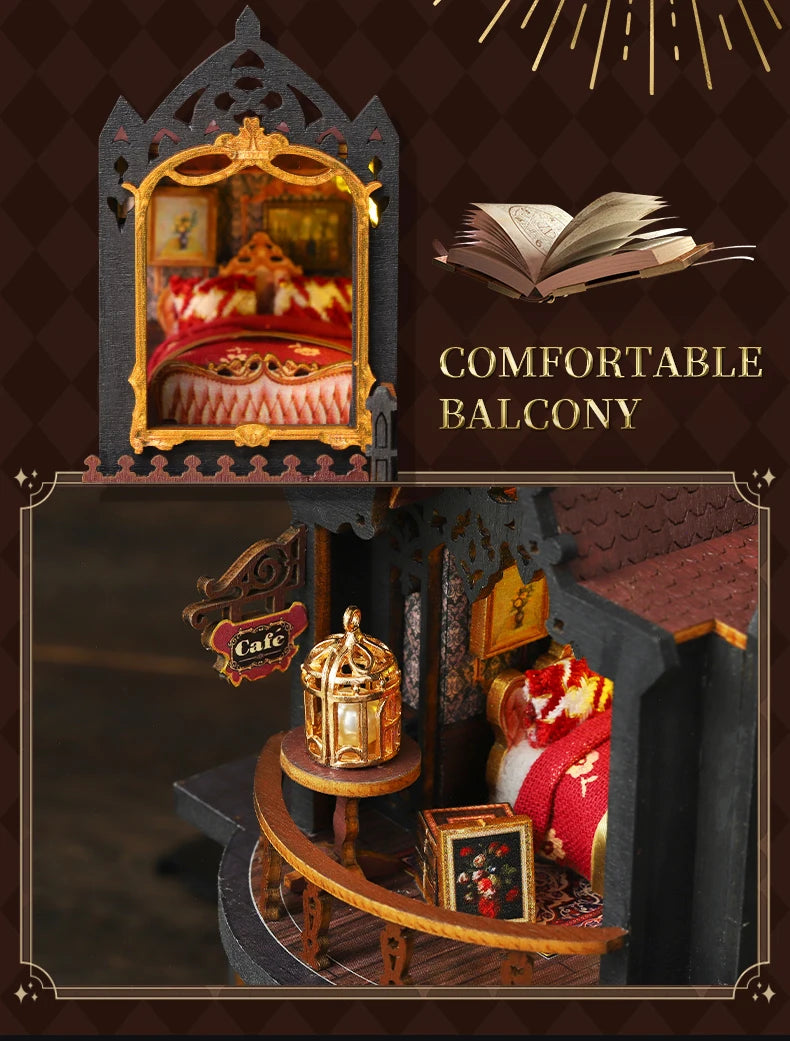 Edinburgh Castle DIY Miniature House