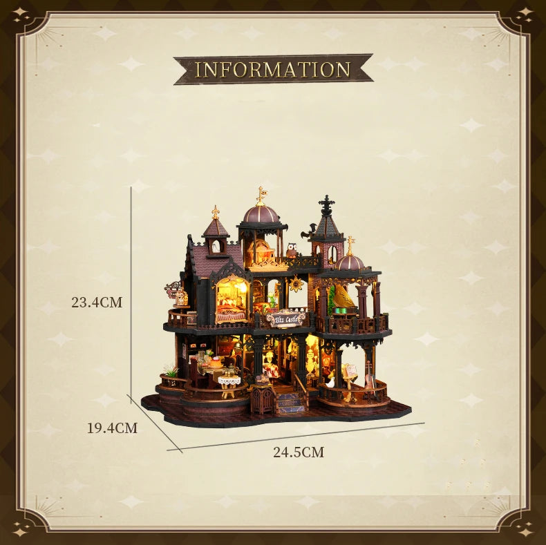 Edinburgh Castle DIY Miniature House