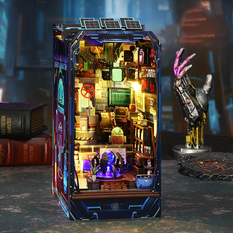 Energy Laboratory DIY Wooden Book Nook