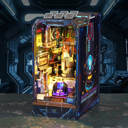 Energy Laboratory DIY Wooden Book Nook