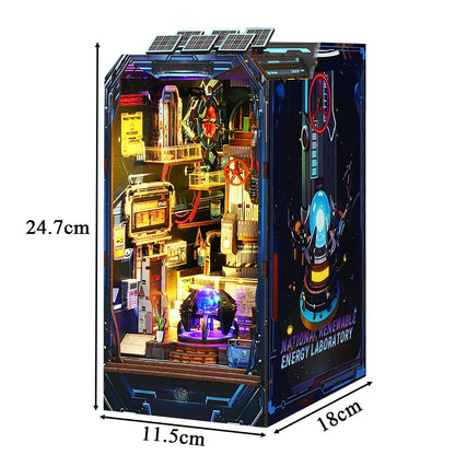 Energy Laboratory DIY Wooden Book Nook