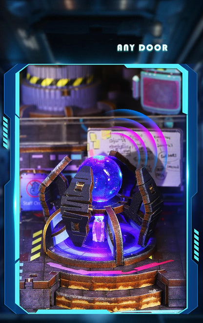 Energy Laboratory DIY Wooden Book Nook