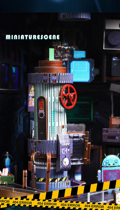 Energy Laboratory DIY Wooden Book Nook