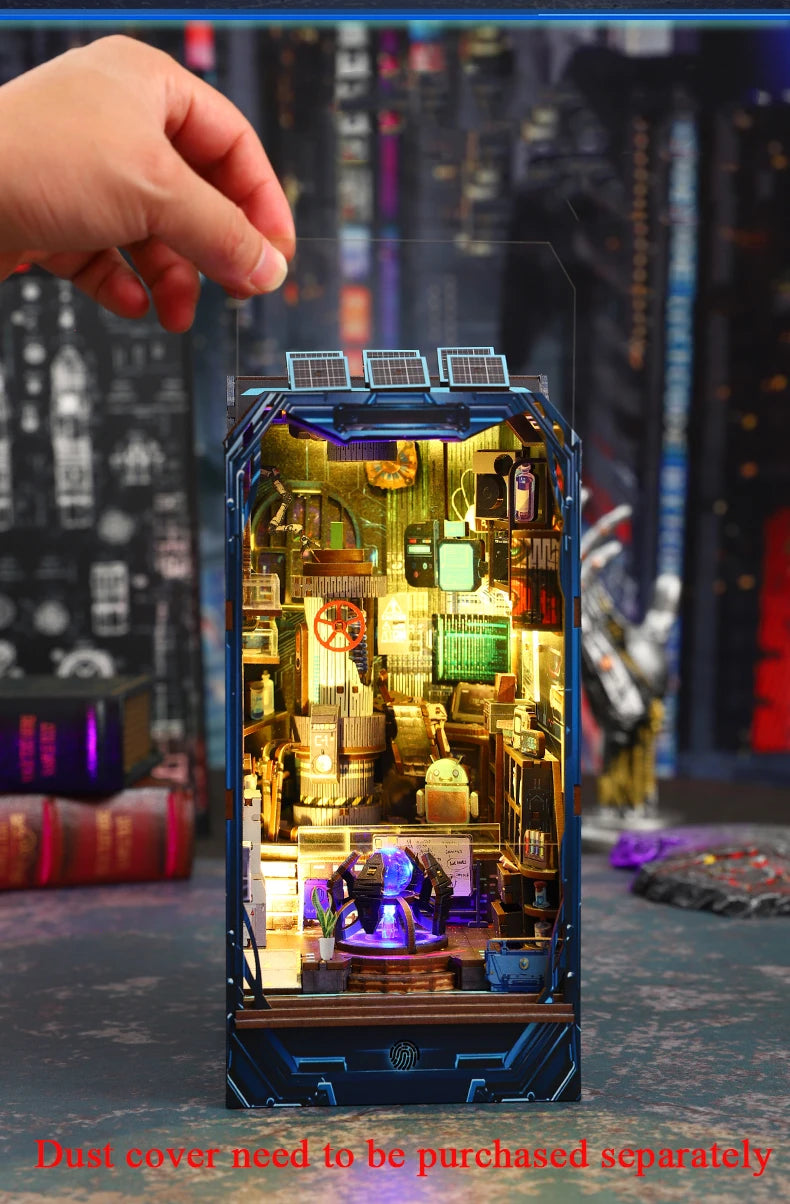 Energy Laboratory DIY Wooden Book Nook