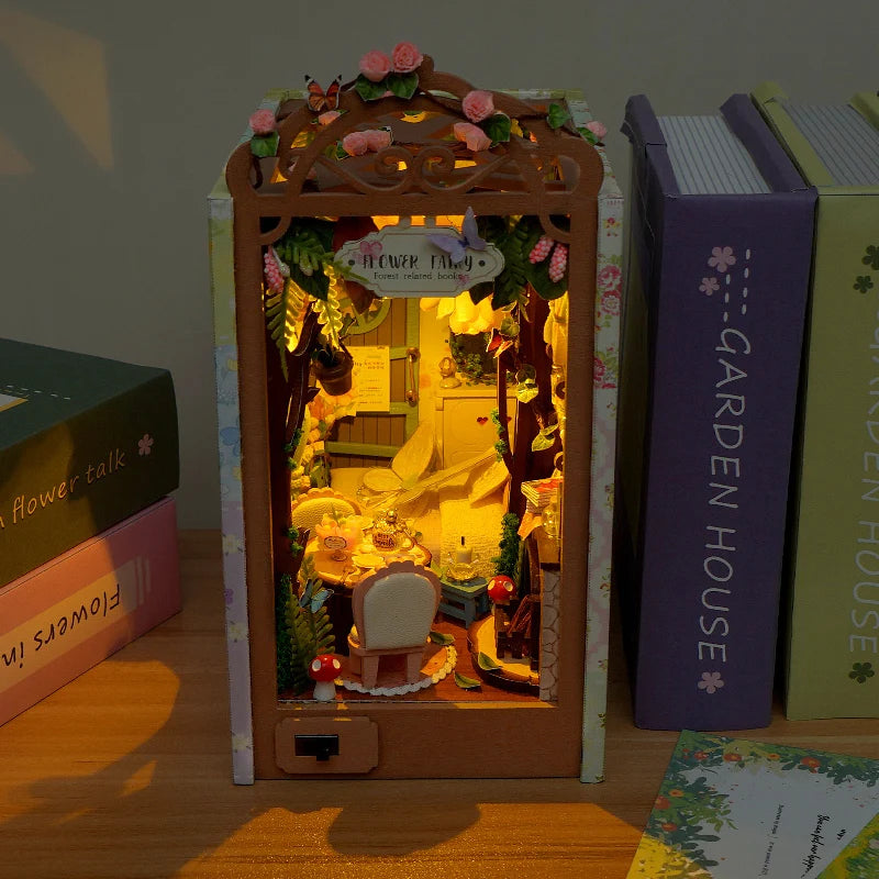 Flower Fairy DIY Book Nook Kit