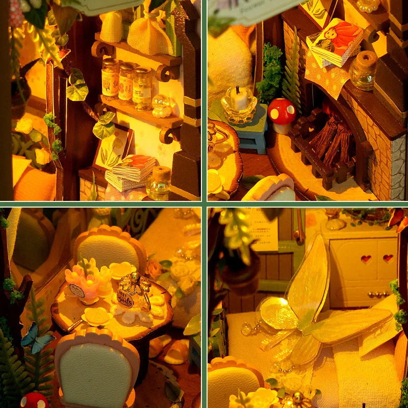 Flower Fairy DIY Book Nook Kit