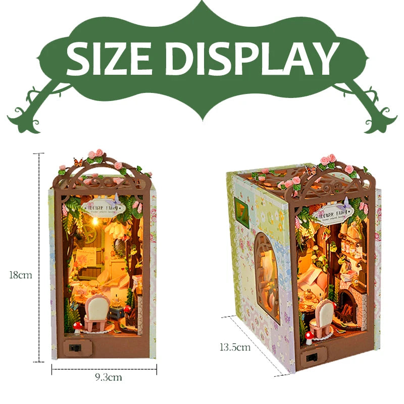 Flower Fairy DIY Book Nook Kit
