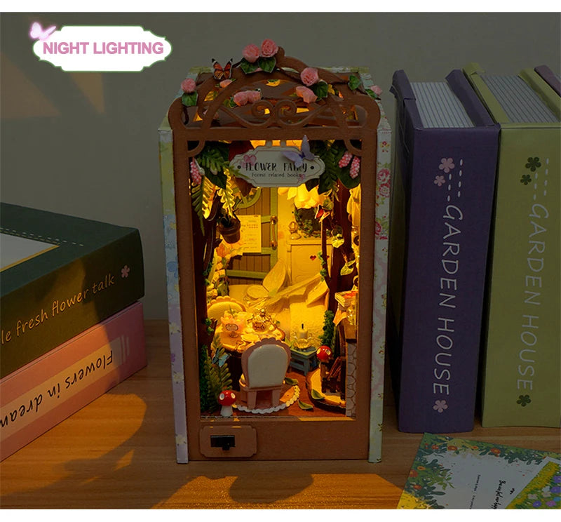 Flower Fairy DIY Book Nook Kit