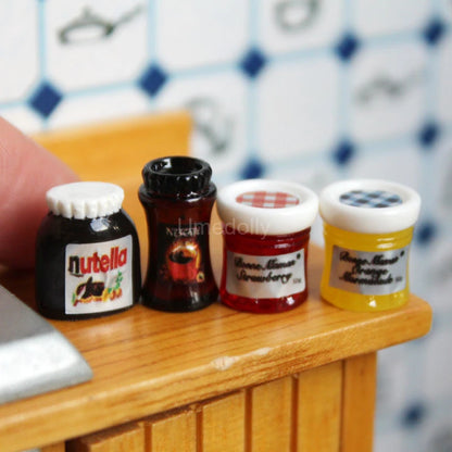 1:6 Miniature Kitchen Knife Set – Dollhouse Decor