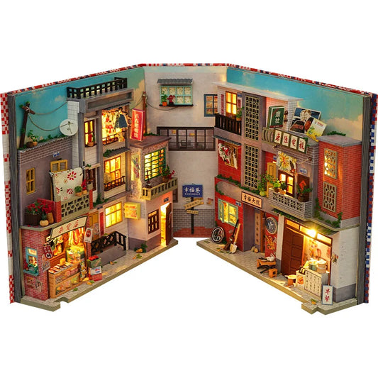 Japanese Town DIY Book Nook KitBook Nook Kit Australia
