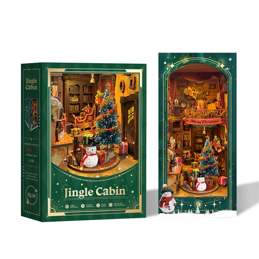 Jingle Cabin DIY Book Nook KitBook Nook Kit Australia