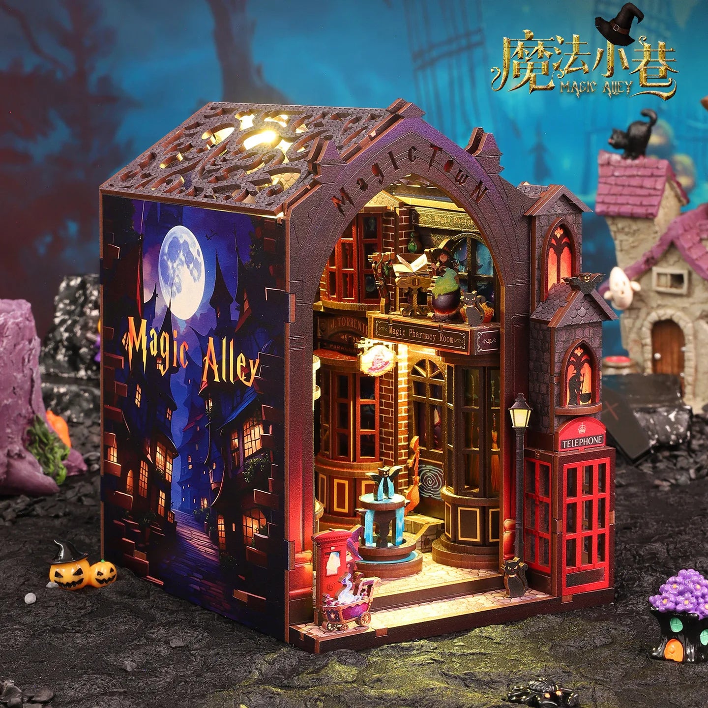 Magic Alley DIY Book Nook Kit Book Nook Kit Australia