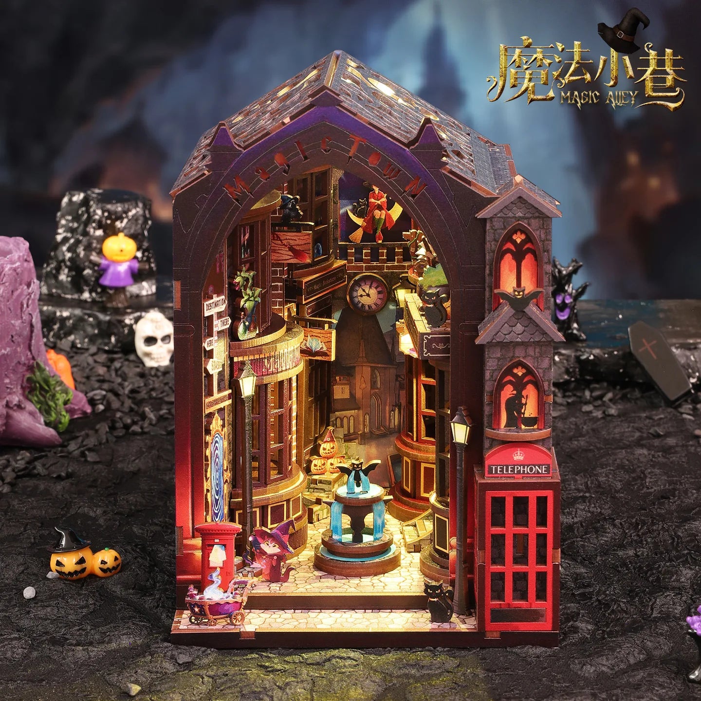 Magic Alley DIY Book Nook Kit Book Nook Kit Australia