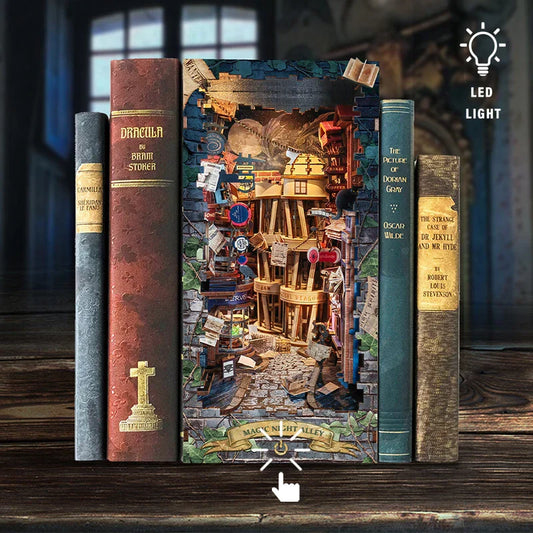 Magic Night Alley DIY Book Nook KitBook Nook Kit Australia
