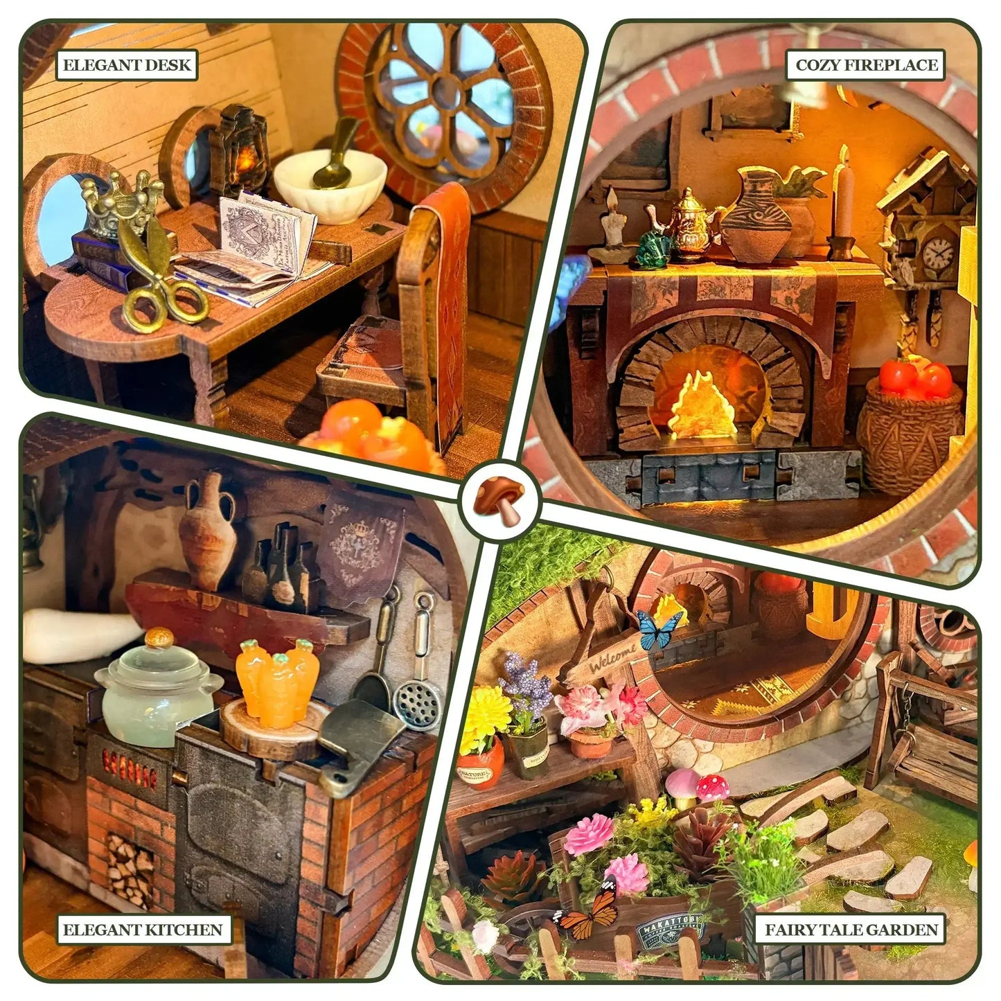 Magic Ring House DIY book nook kit