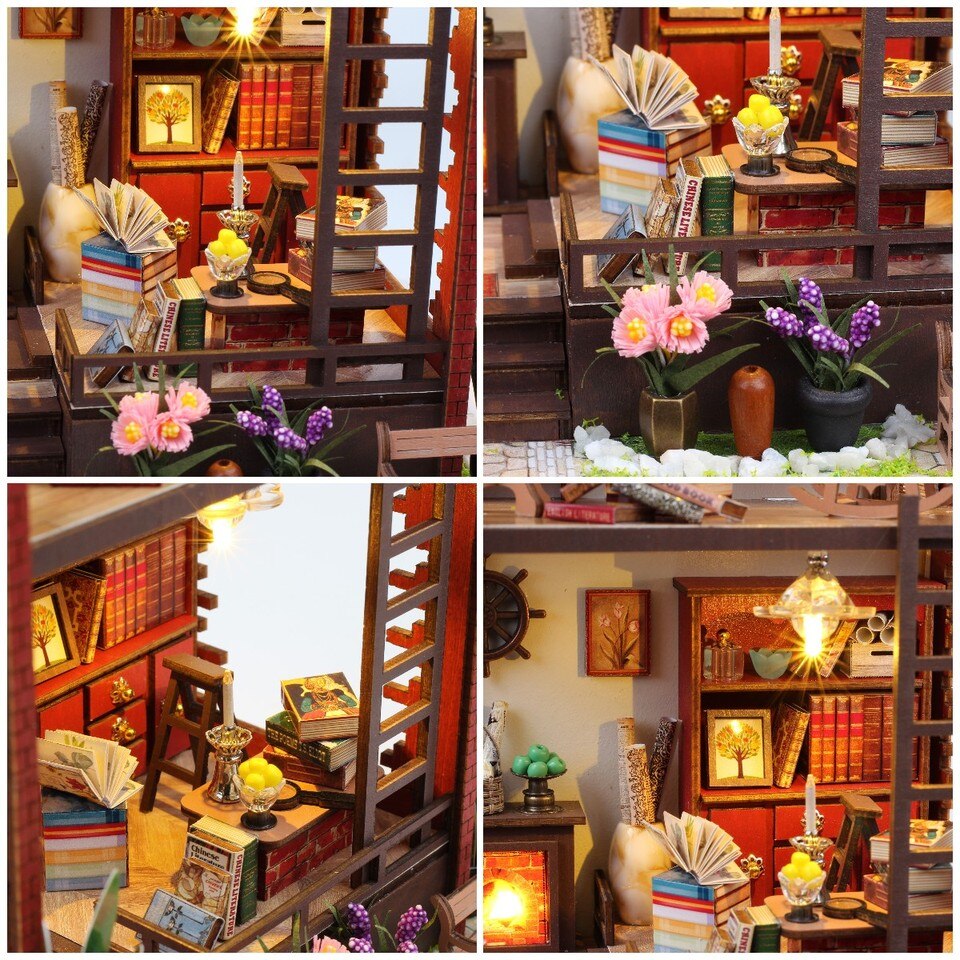 Magic Shack DIY Dollhouse KitBook Nook Kit Australia