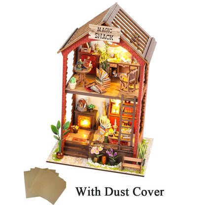 Magic Shack DIY Dollhouse KitBook Nook Kit Australia