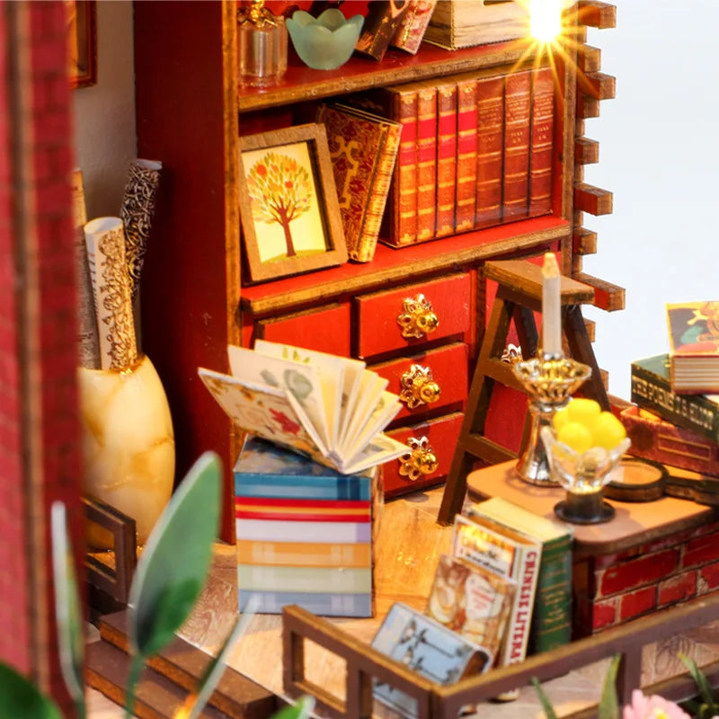 Magic Shack DIY Dollhouse KitBook Nook Kit Australia