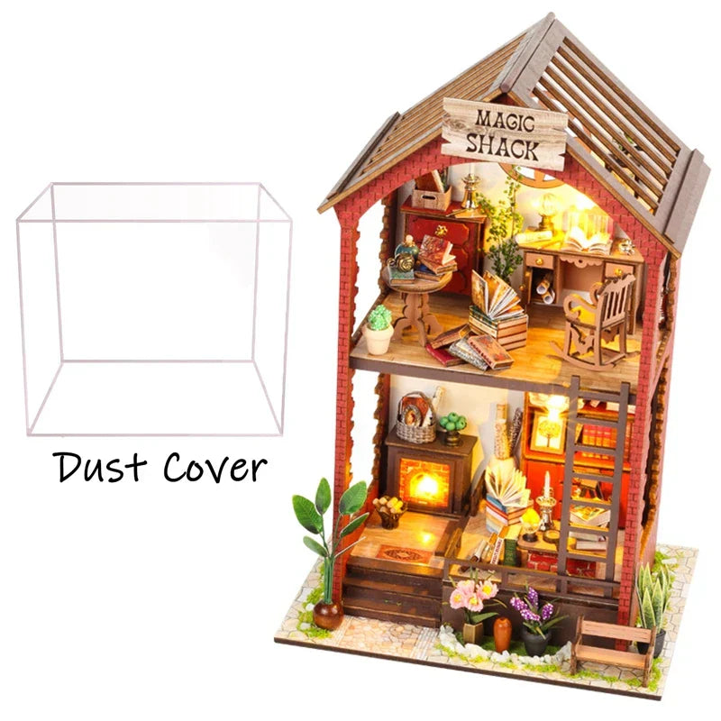 Magic Shack DIY Dollhouse KitBook Nook Kit Australia