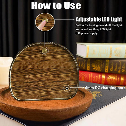 Magical Underwater World DIY Night Light Kit – 3D Wooden Puzzle