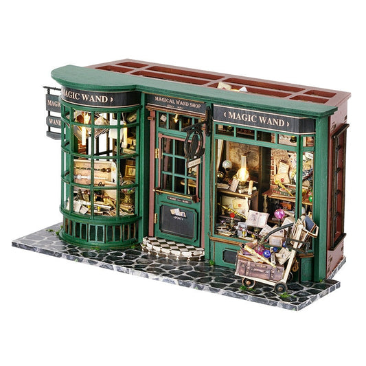 Magical Wand Shop DIY Dollhouse KitBook Nook Kit Australia
