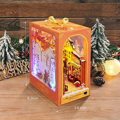 Merry Christmas DIY Book Nook KitBook Nook Kit Australia