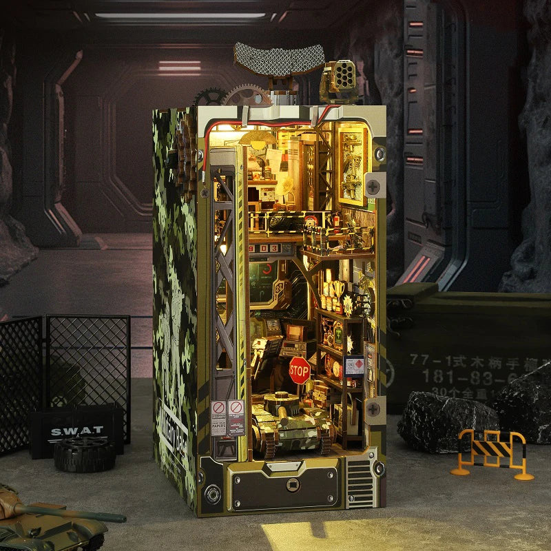 Military Base Book Nook Kit