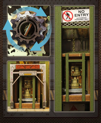 Military Base Book Nook Kit