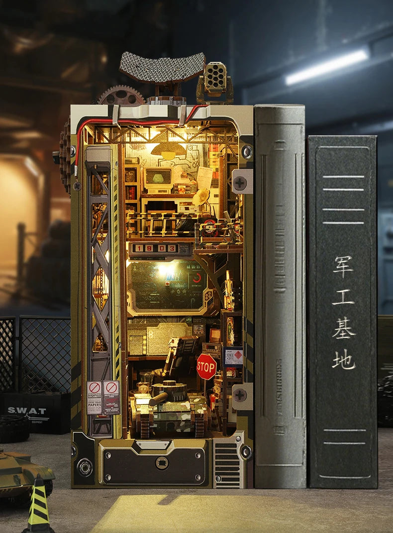 Military Base Book Nook Kit