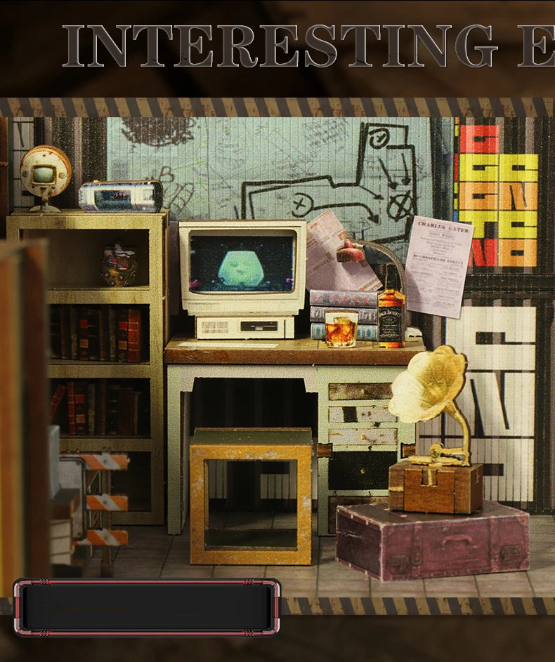 Military Base Book Nook Kit