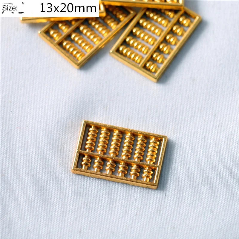 Mini Gold Bar & Coin Set – 5pcs Dollhouse Props scheme 5pcs