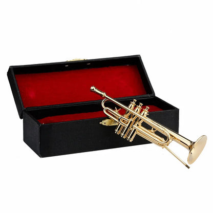 Mini Model Trumpet Mini Gold Trumpet Model with Gift Box – Collectible Dec | AU – Book ...