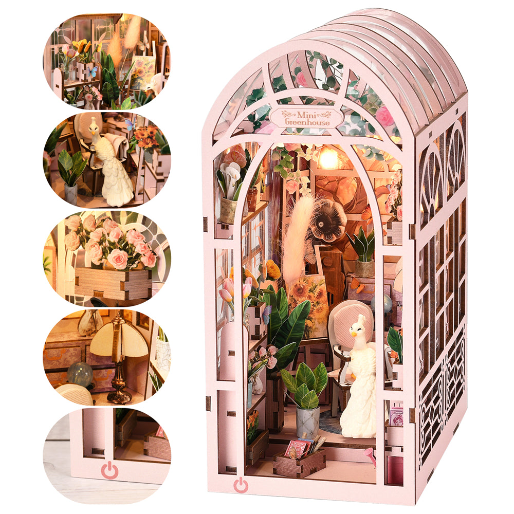 Mini Greenhouse DIY Book Nook Kit