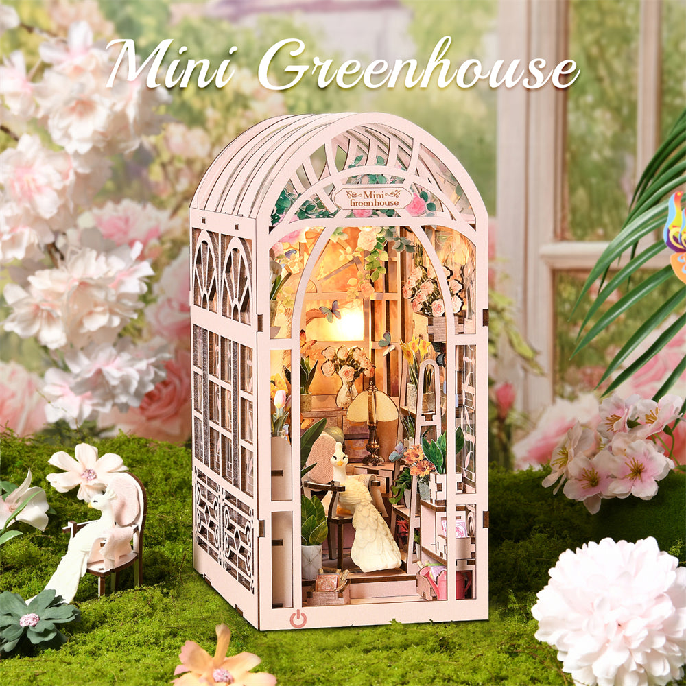 Mini Greenhouse DIY Book Nook Kit