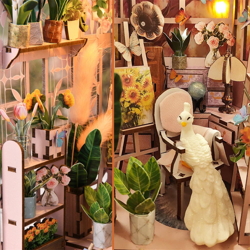 Mini Greenhouse DIY Book Nook Kit
