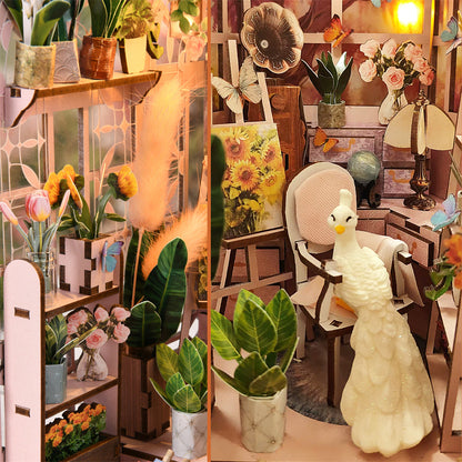 Mini Greenhouse DIY Book Nook Kit