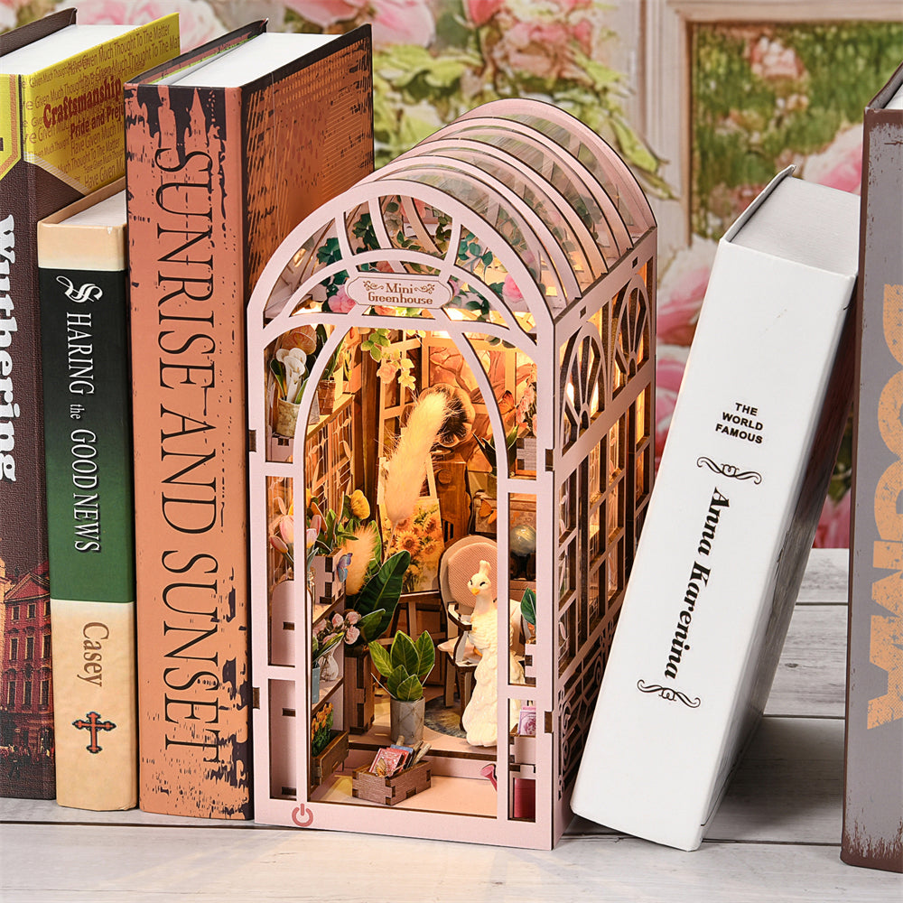 Mini Greenhouse DIY Book Nook Kit