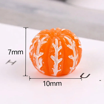 Mini Resin Orange Charms – Flatback DIY Craft (10pcs) diy resin flatback 1