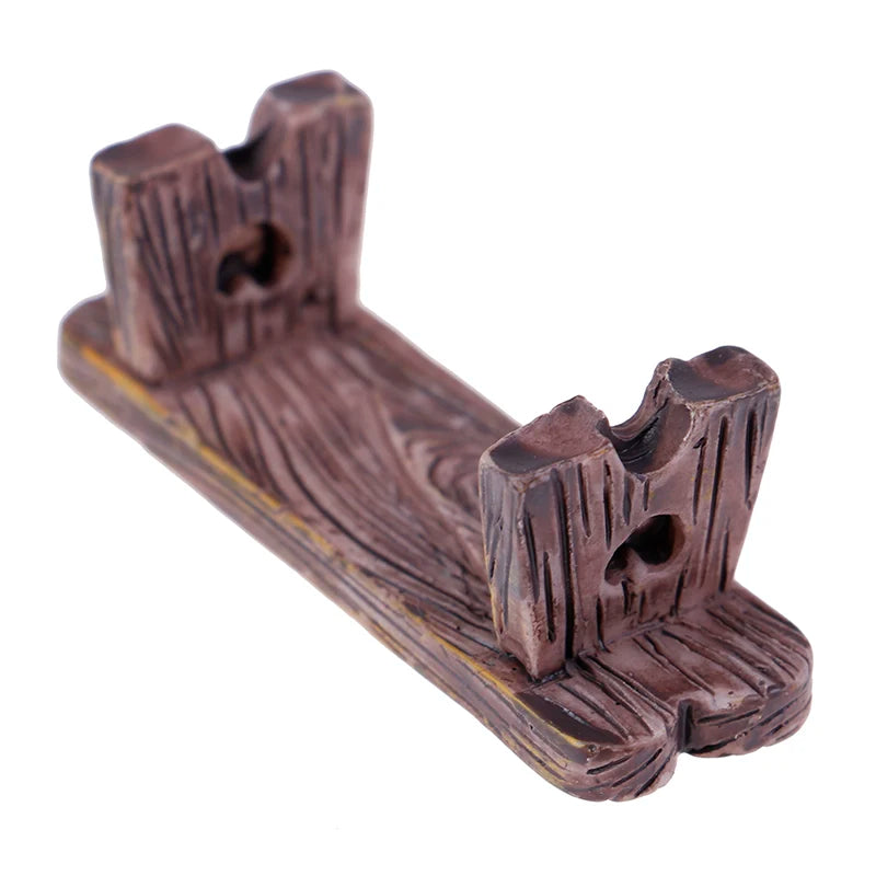 Mini Wooden Benches Set for Fairy Garden & Dollhouse