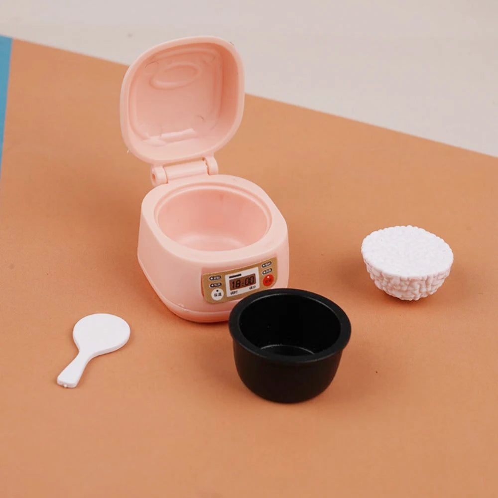 Miniature Cooking Set – 1:12 Scale Dollhouse Kitchen Accessories