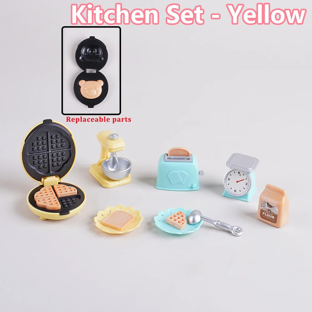 Miniature Cooking Set – 1:12 Scale Dollhouse Kitchen Accessories Kitchen Set 2