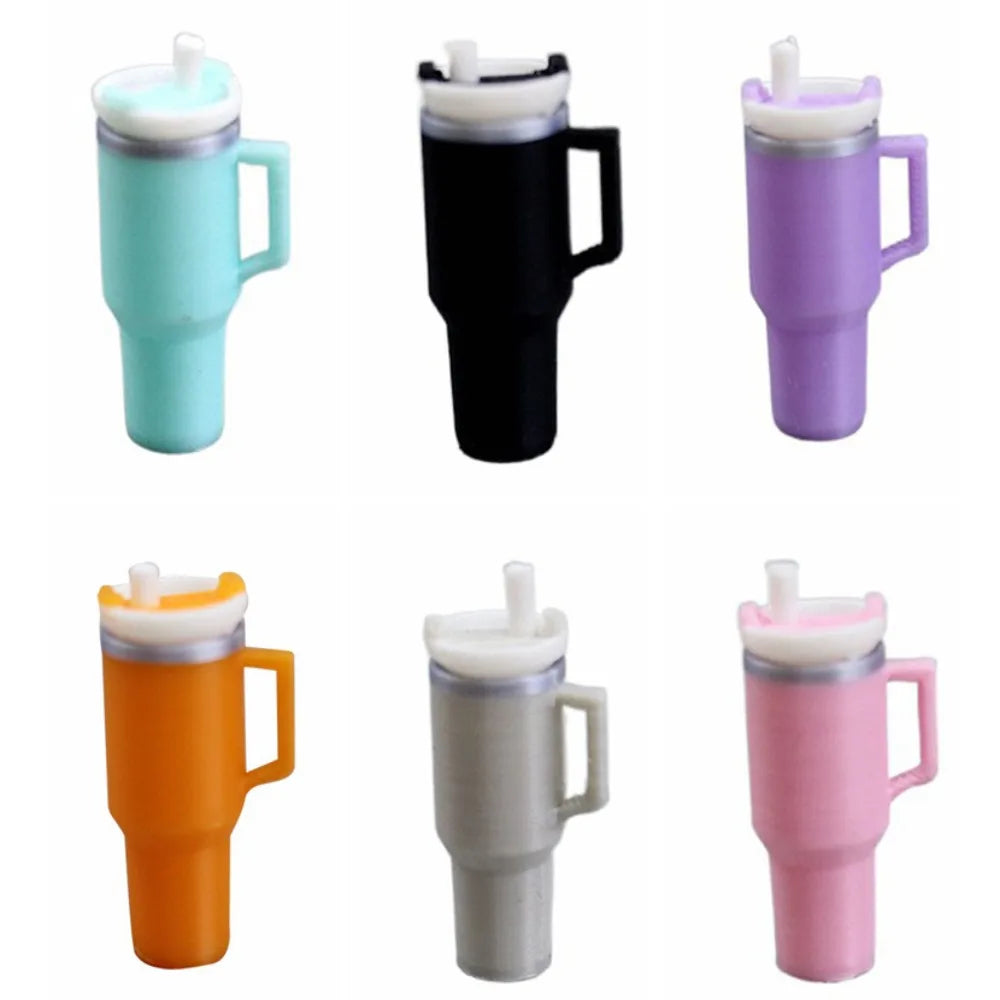 Miniature Insulated Cup Set (1:12 Scale) – 10PCS