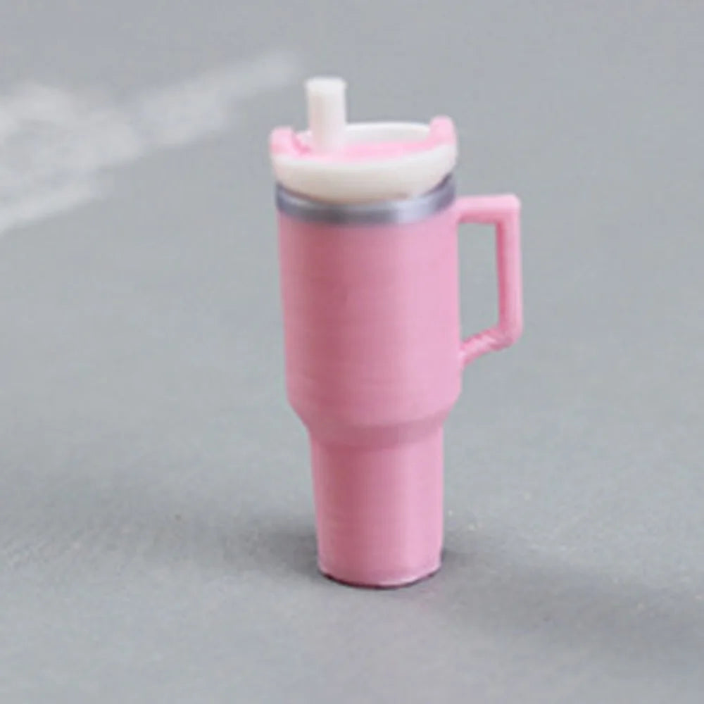 Miniature Insulated Cup Set (1:12 Scale) – 10PCS