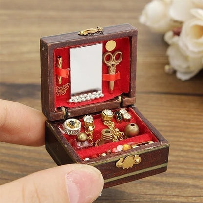 Miniature Jewelry Box – 1:12 Dollhouse Room Decor Default Title