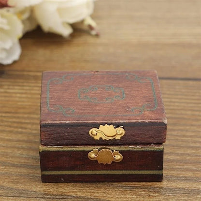 Miniature Jewelry Box – 1:12 Dollhouse Room Decor