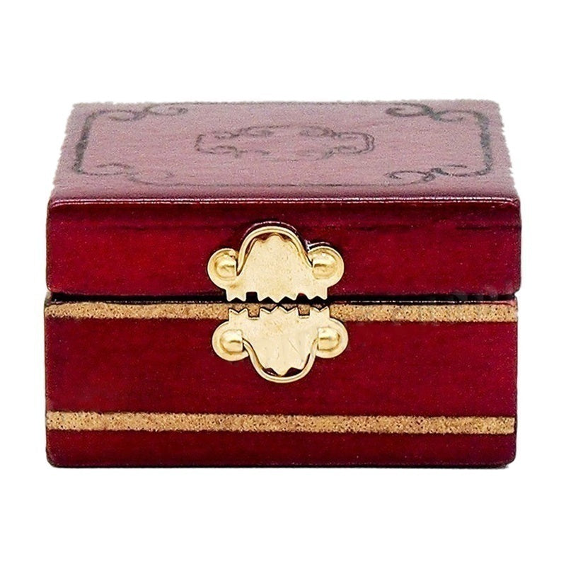 Miniature Jewelry Box – 1:12 Dollhouse Room Decor