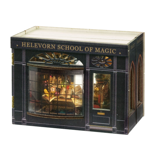 Molly Garden DIY Dollhouse Kit Helevorn School of Magic