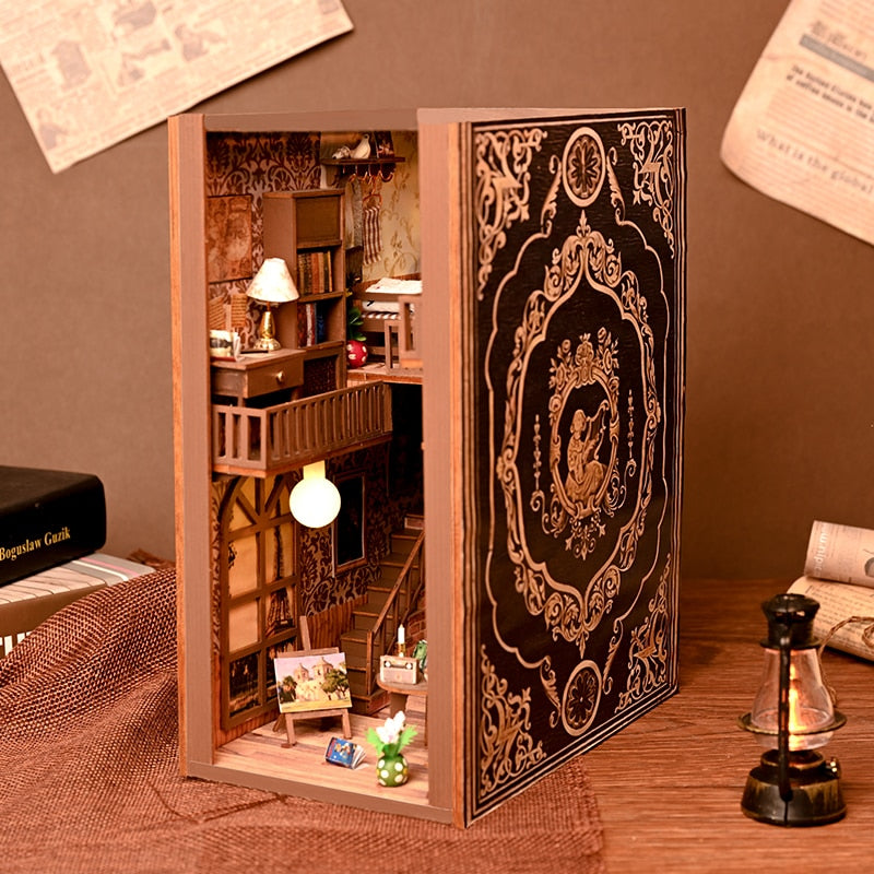 No9 Secret Magic Castle DIY Book Nook KitBook Nook Kit Australia
